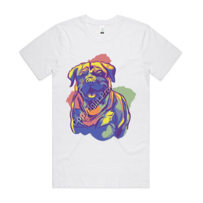 Rottweiler in Colour - AS Colour - Organic Cotton Unisex Tee Thumbnail